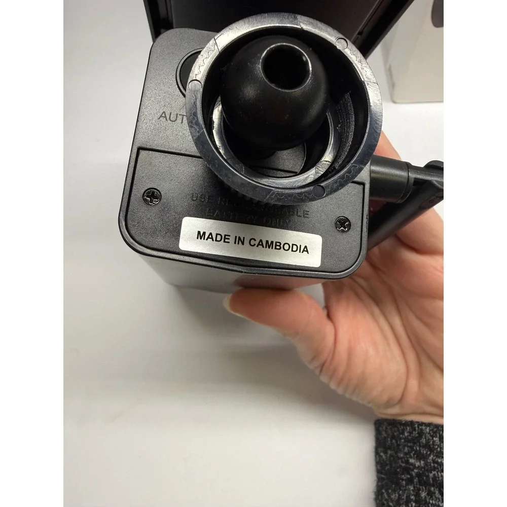 Hyper Tough 800-Lumen Solar Decoy Security Camera Black FSI 80-8566-800